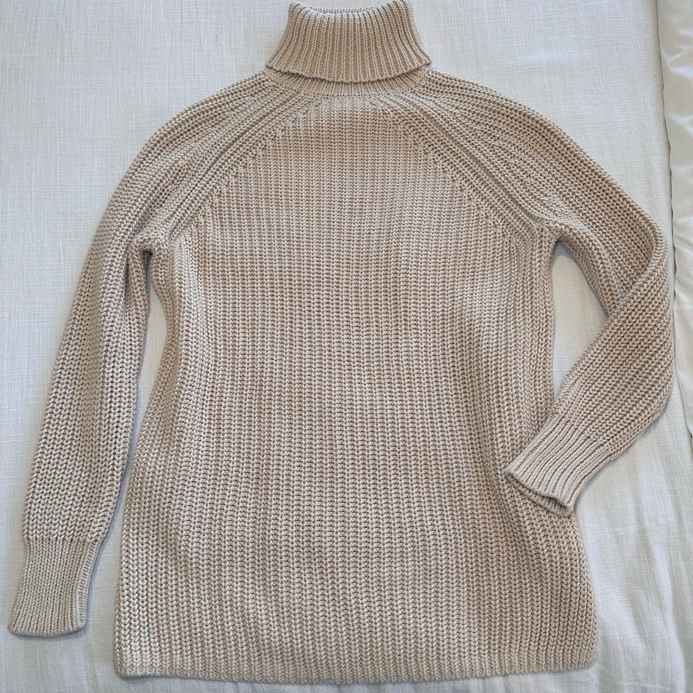 525 America Stella Shaker Stitch Turtleneck Sweater - Picture 8 of 9